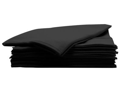 Billede af Håndklæde engangs BIO 100% viskose 80x40 cm. 50 stk. farve sort