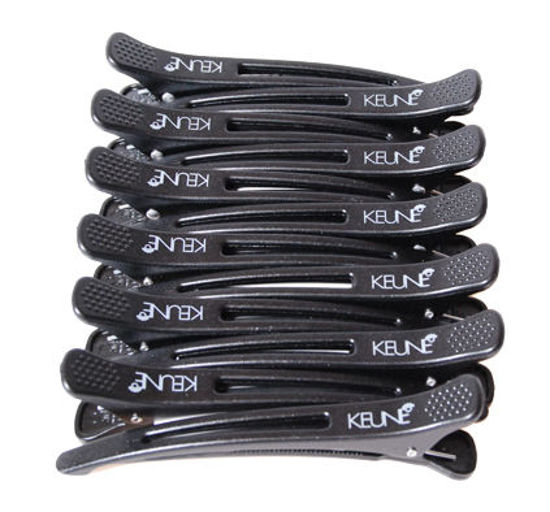 Billede af Clips Duck plast/plast m. silicone bånd 12 st. Keune