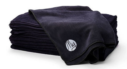 Billede af Håndklæde MY-Hurtigtørrende 50x85 cm. SORT